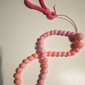 Kids Pink and Purple Beaded Accessory